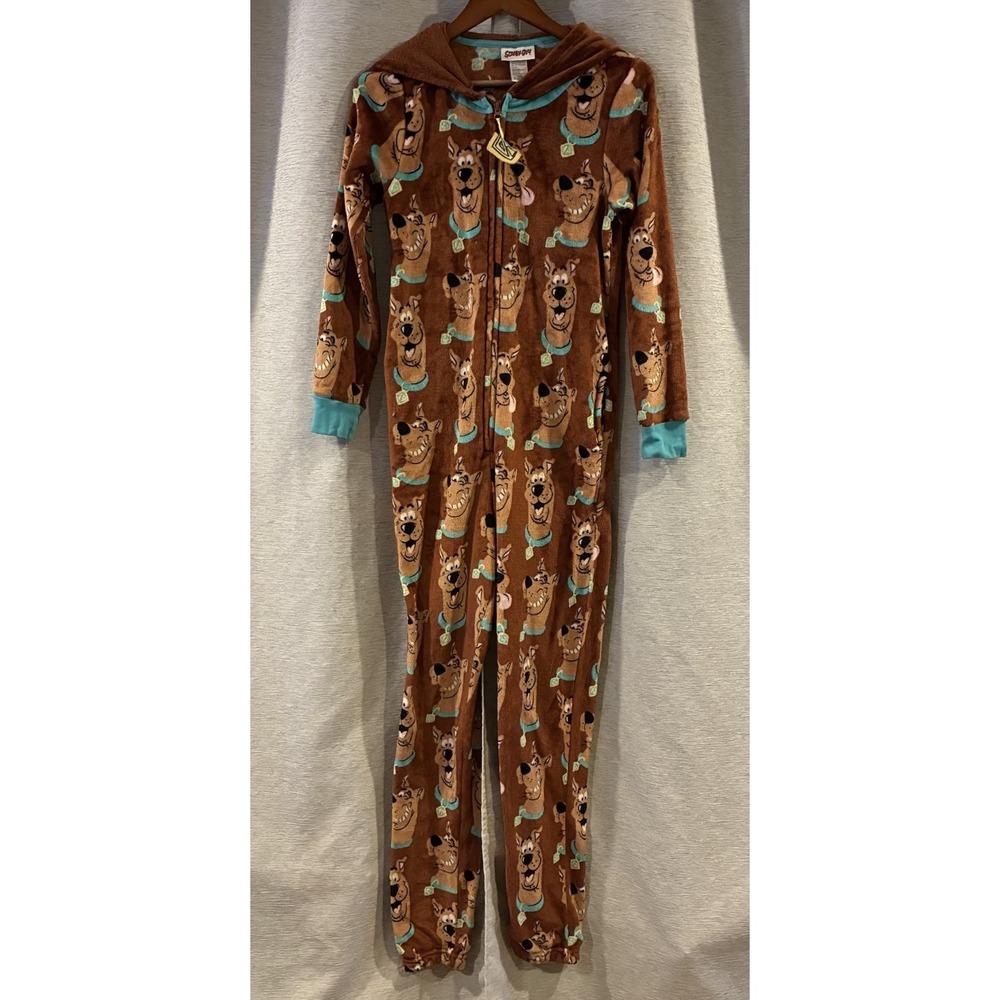 Scooby Doo Union Suit One Piece Pajama Pant Women Men Halloween Costume Size XS
